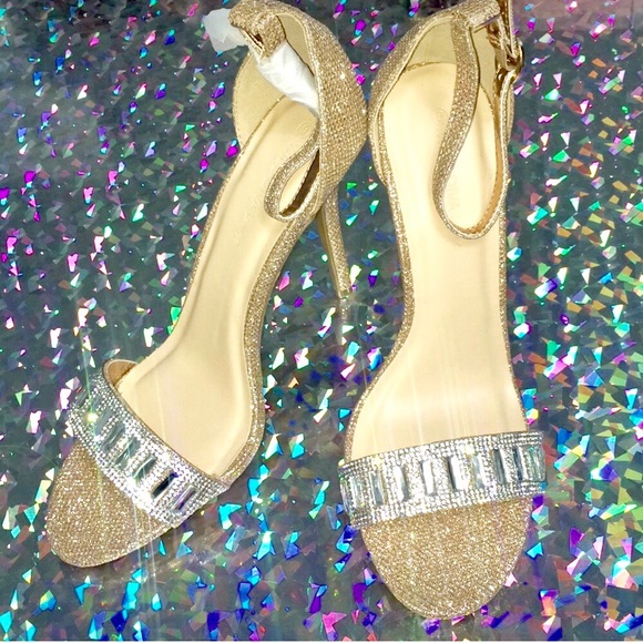 NEW Wild diva high heels rhinestone glitter - Picture 2 of 7